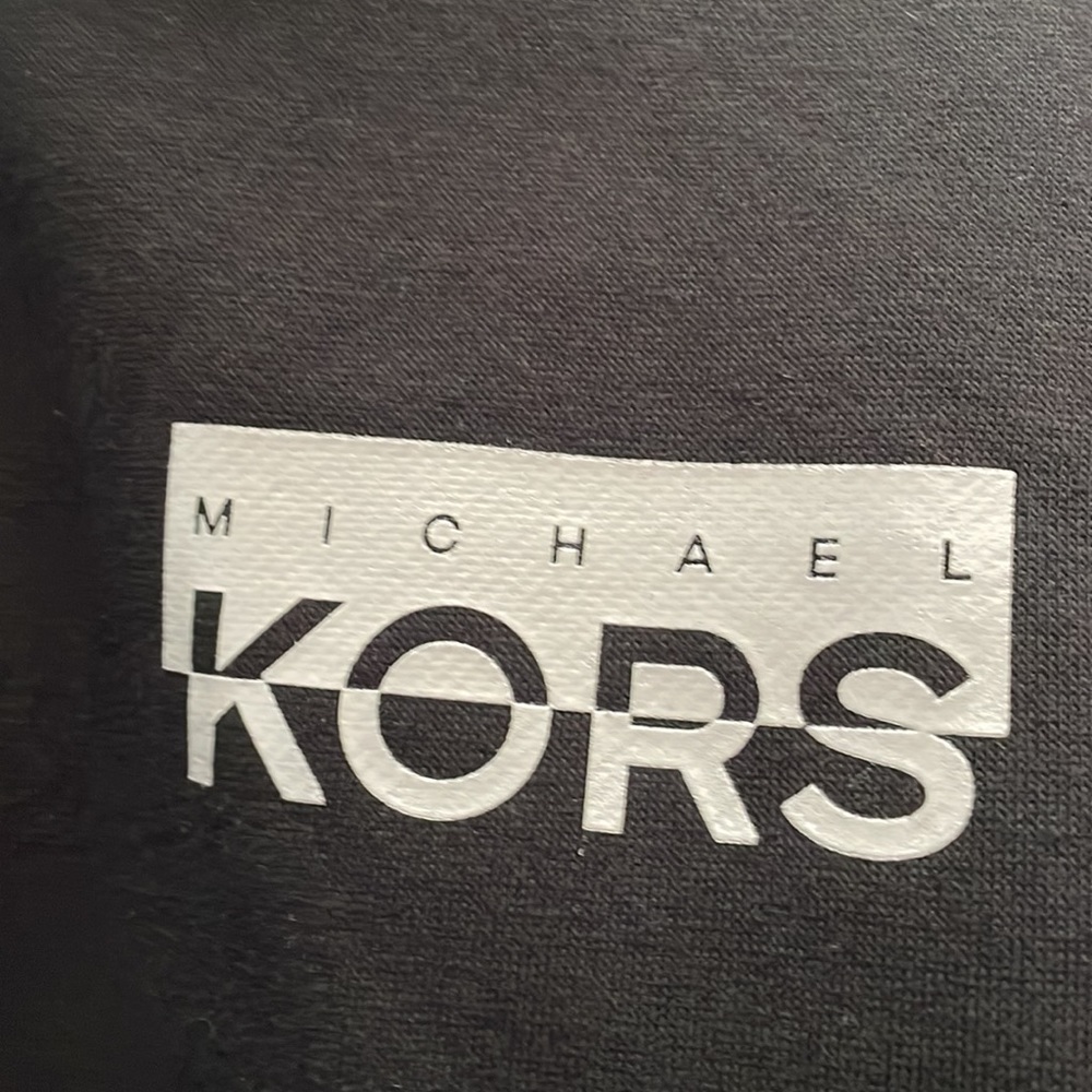 Michael Kors Half Zip Up Sweatshirt jacket top quarter zip long sleeve relaxed - Picture 3 of 8